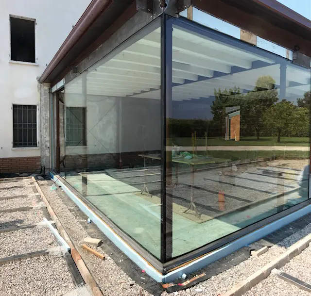 Veranda in vetro