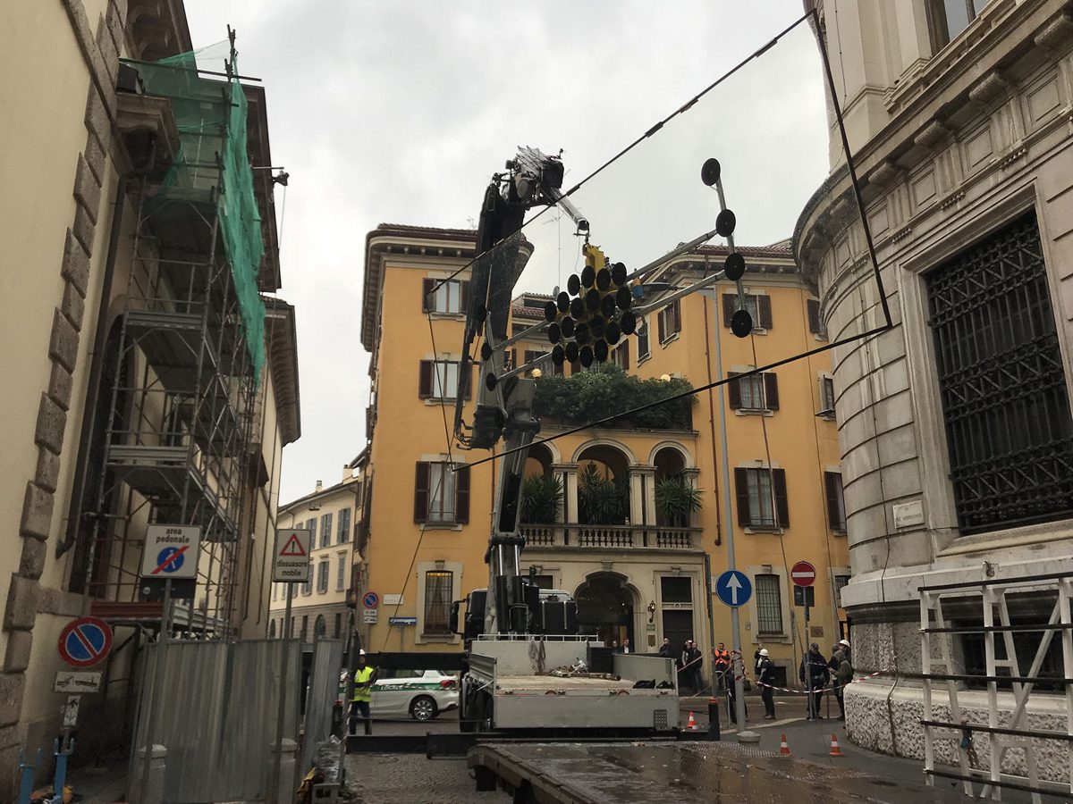Installazione vetrata Milano Pinacoteca Ambrosiana